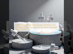 1Oz 10Ml 30Ml 100Ml आवश्यक तेल कांच की बोतल के लिए स्नातक ड्रॉपर ग्लास ड्रॉपर पिपेट स्नातक ग्लास ड्रॉपर