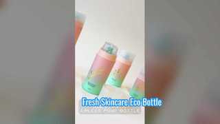 सभी प्लास्टिक वायुहीन बोतल