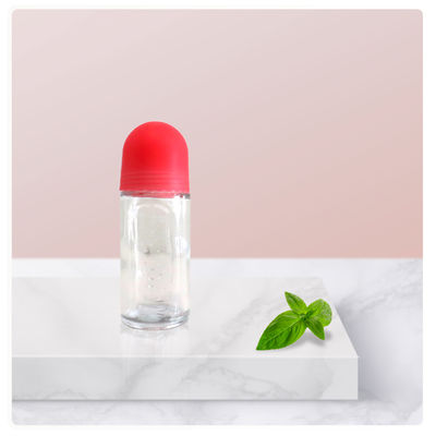 खरीदें 50ml ग्लास रोल ऑन डिओडोरेंट बोतलें प्लास्टिक रिफिल करने योग्य रोलरबॉल परफ्यूम online manufacture