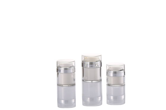 15ml 30ml 50ml Ecooseal वैक्यूम कॉस्मेटिक जार स्किनकेयर क्रीम के लिए क्रीम कंटेनर
