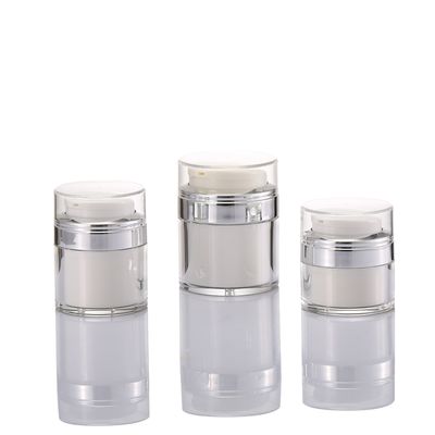 15ml 30ml 50ml Ecooseal वैक्यूम कॉस्मेटिक जार स्किनकेयर क्रीम के लिए क्रीम कंटेनर