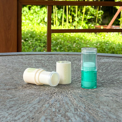 सुगंध के लिए 6 ग्राम ABS खाली डिओडोरेंट स्टिक कंटेनर