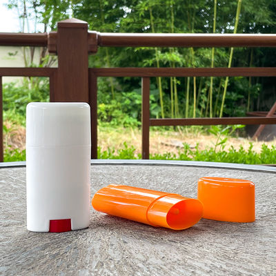 50 मिलीलीटर पीपी डिओडोरेंट स्टिक कंटेनर - यात्रा के अनुकूल और लीक-प्रूफ