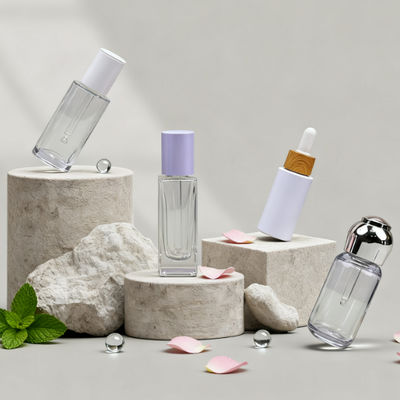 आवश्यक तेलों और इत्र के लिए 20ml क्रिएटिव लक्जरी रिफिल करने योग्य ड्रॉपर बोतल